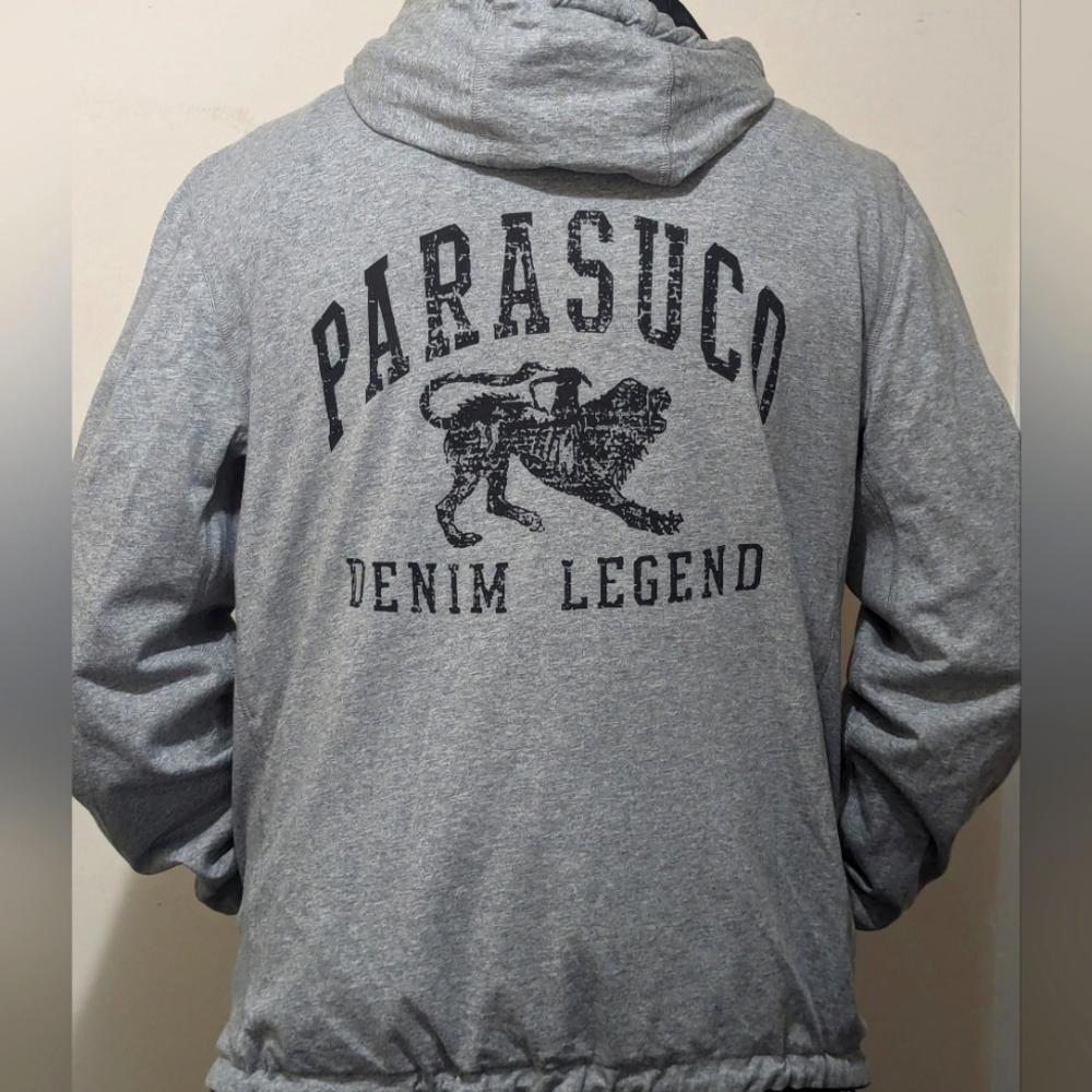 Parasuco Reversable Sweater Jacket L/G zip-up